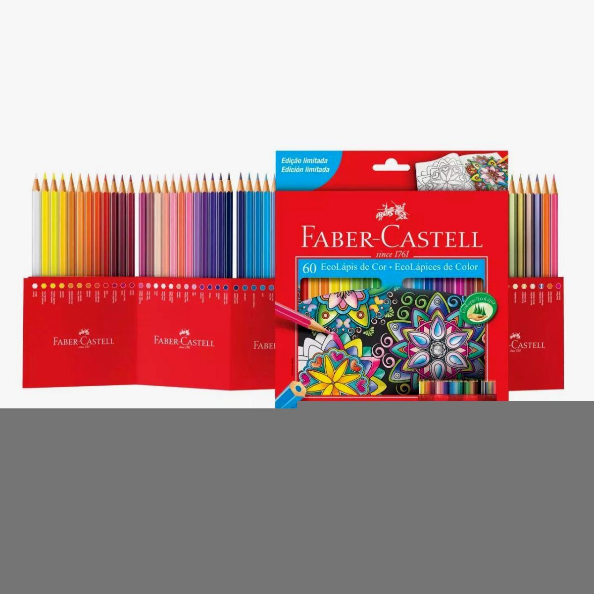 Lapices de Colores Faber Castell Ecolapices 60Col