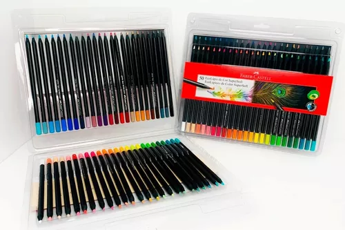 Lapices de Colores Faber Castell SuperSoft 50 Col.