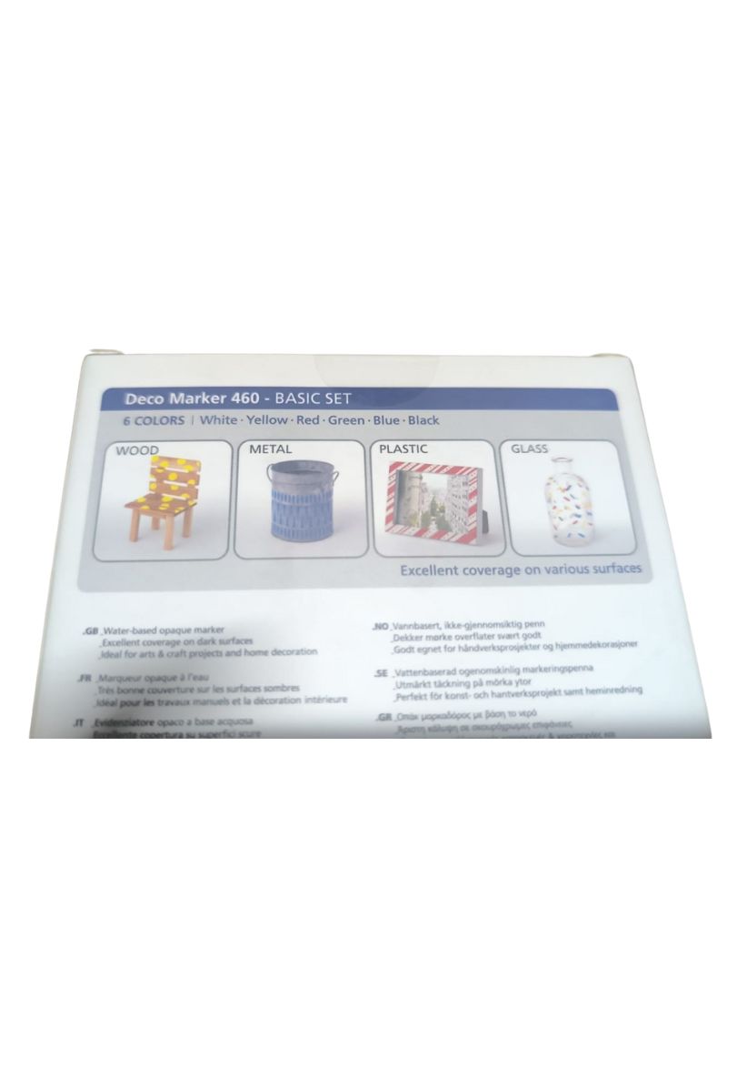 Marcador Monami DECO Maker x 6 Col.