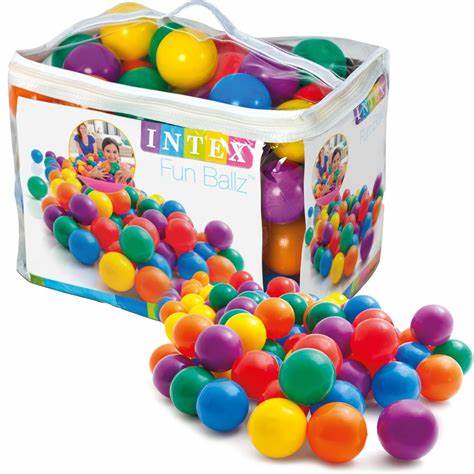 Pelotas Intex 8 Cm 100 Unidades 49600