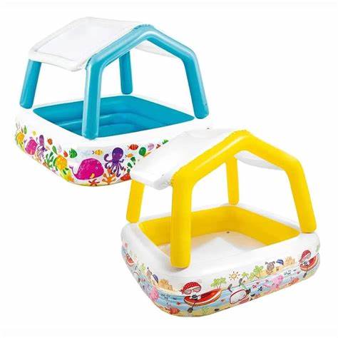 Pileta Intex Techo Removible 157×157 Cm 295 Lts 57470
