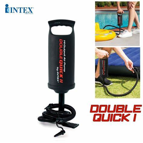 Inflador Manual Intex Double Quick I 29 Cm 68612