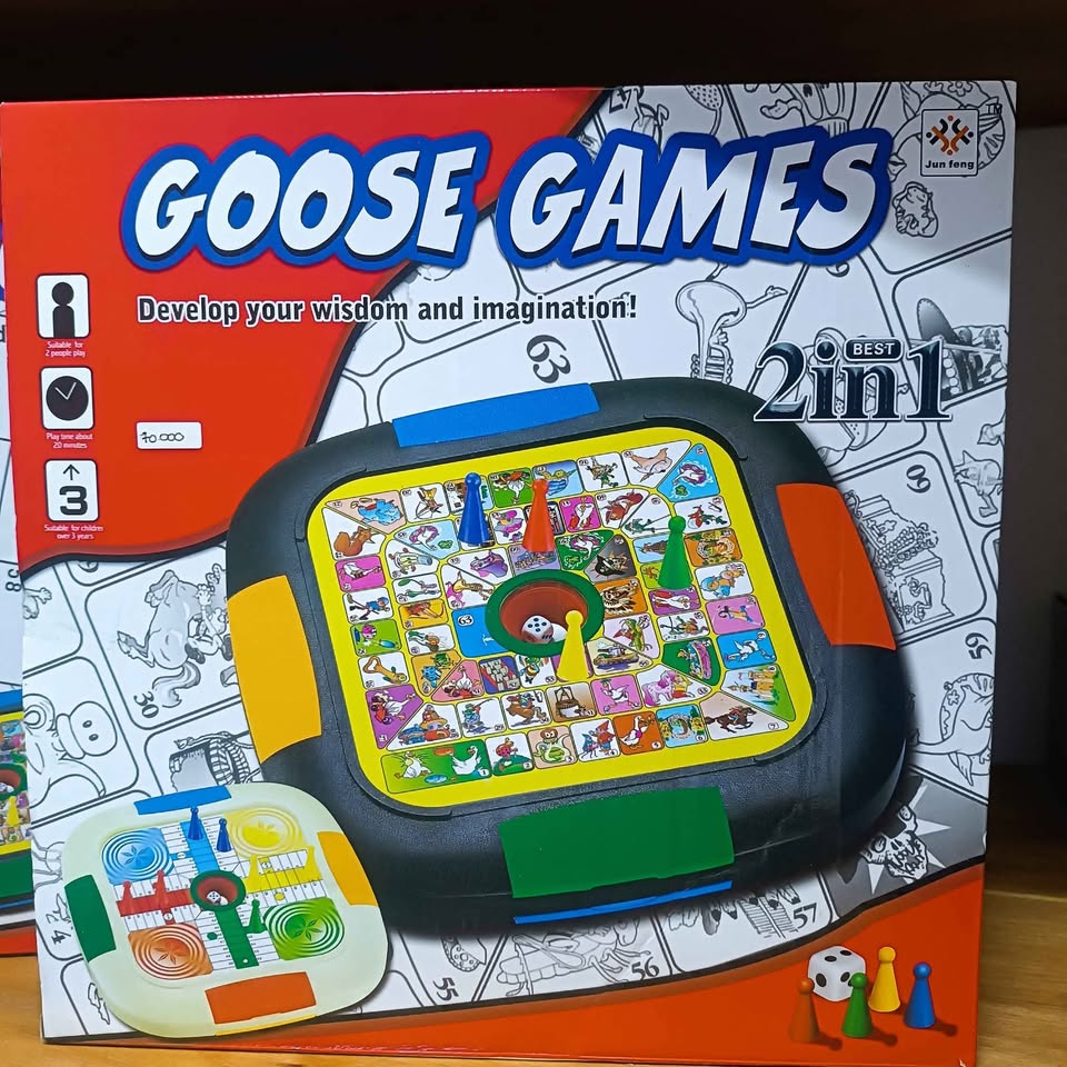 Juego De Mesa 2 En 1 Oca Y Ludo