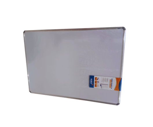 PIZARRA STALO BLANCA 70X50 MARCO ALUMINIO