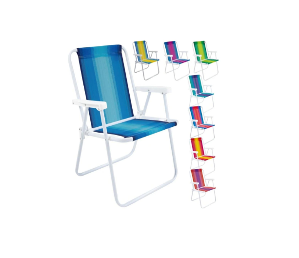 SILLA MOR ALTA COLORES A RAYAS