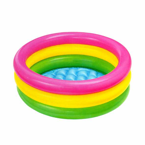 PILETA TRES ANILLOS P/BEBE 28LTS
