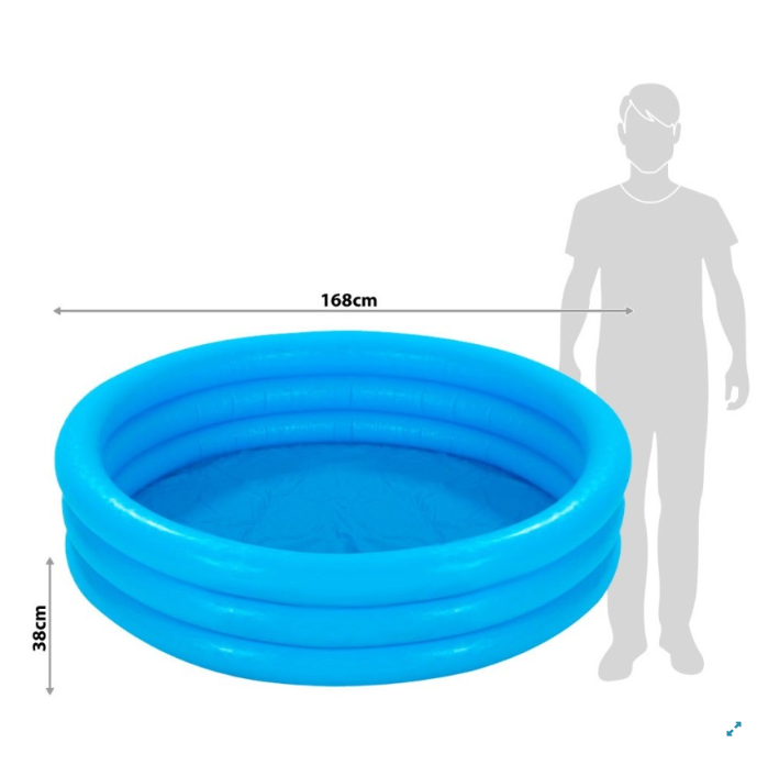 PILETA AZUL CRIS.581LTS.58446