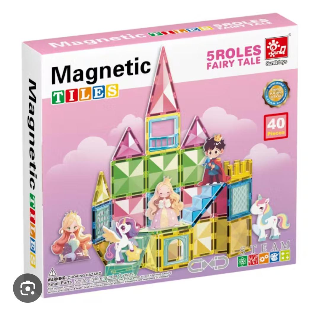 BLOQUES MAGNETICOS PRINCESAS