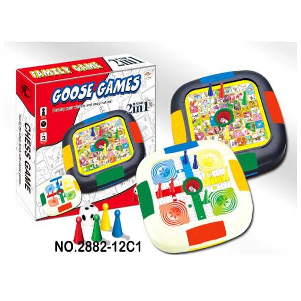 JGO.DE OCA Y LUDO 2 EN 1 EN CAJA