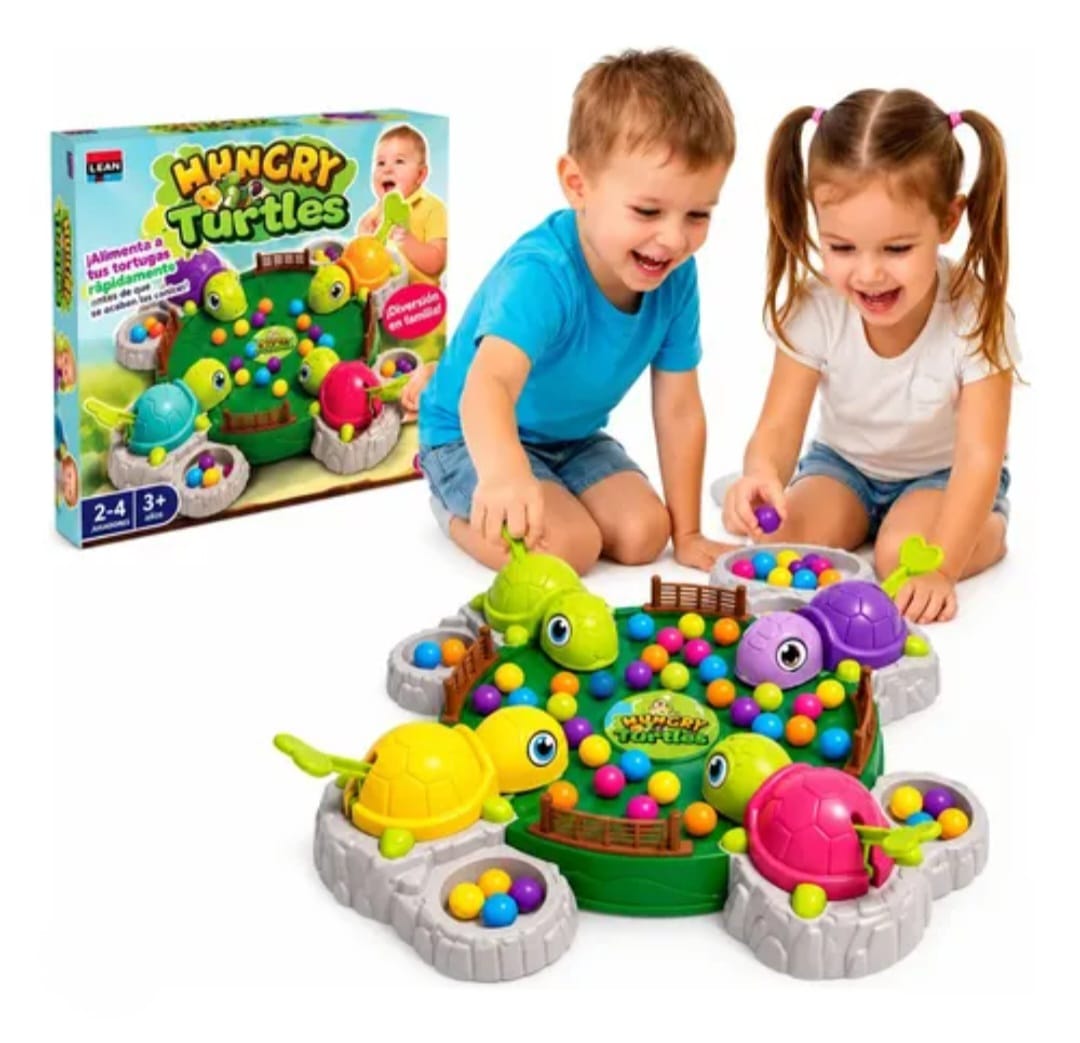 TORTUGAS HAMBRIENTAS EN CAJA