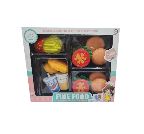 JGO.DE COMIDA RAPIDA EN CAJA