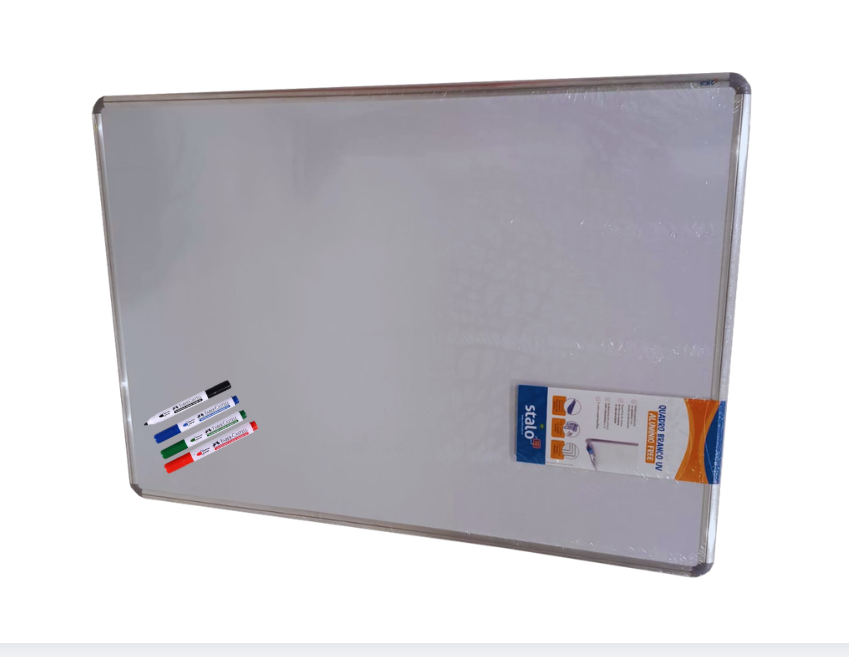 KIT009125  PIZARRA STALO BLANCA 70X50 ALUM + MARC + BORRADOR